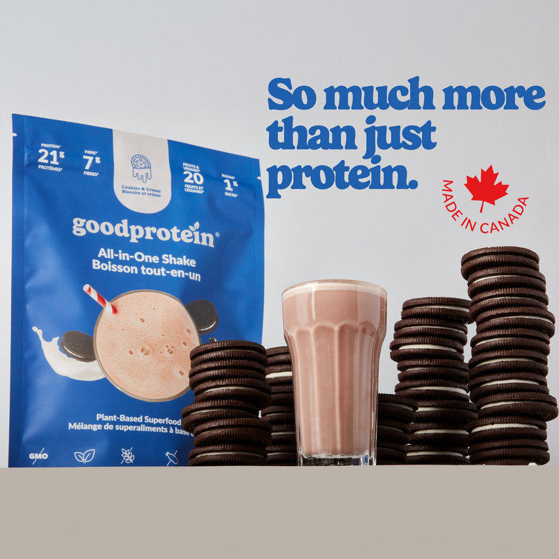 Cookies & Cream Protein Powder, by Good Protein
