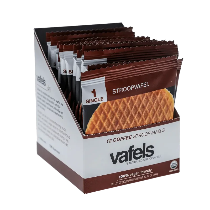 Organic Coffee Stroopvafel, by Vafels (Stroopwafel) - cs 12