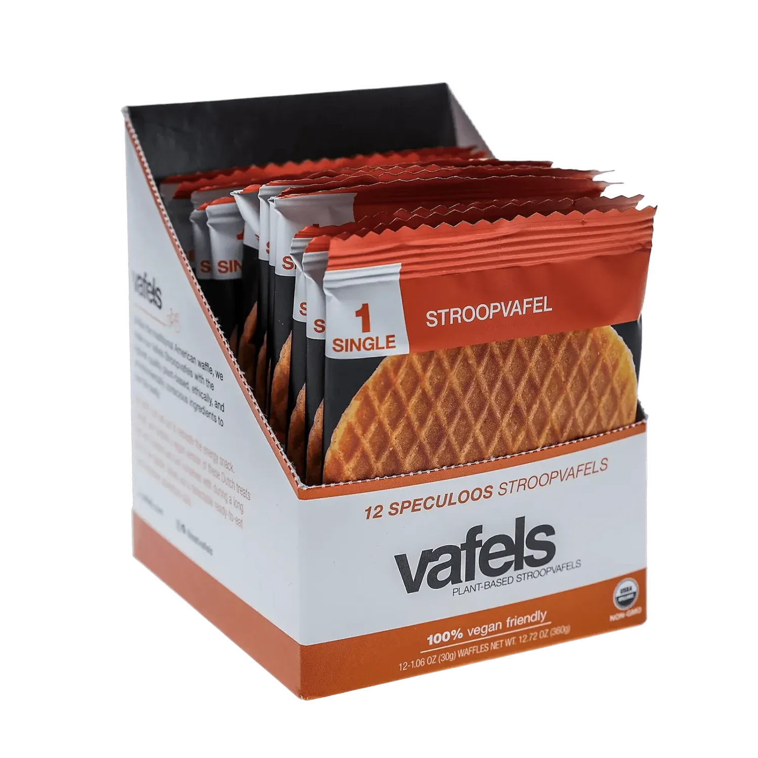 Organic Speculoos Stroopvafel, by Vafels (Stroopwafel) - cs 12