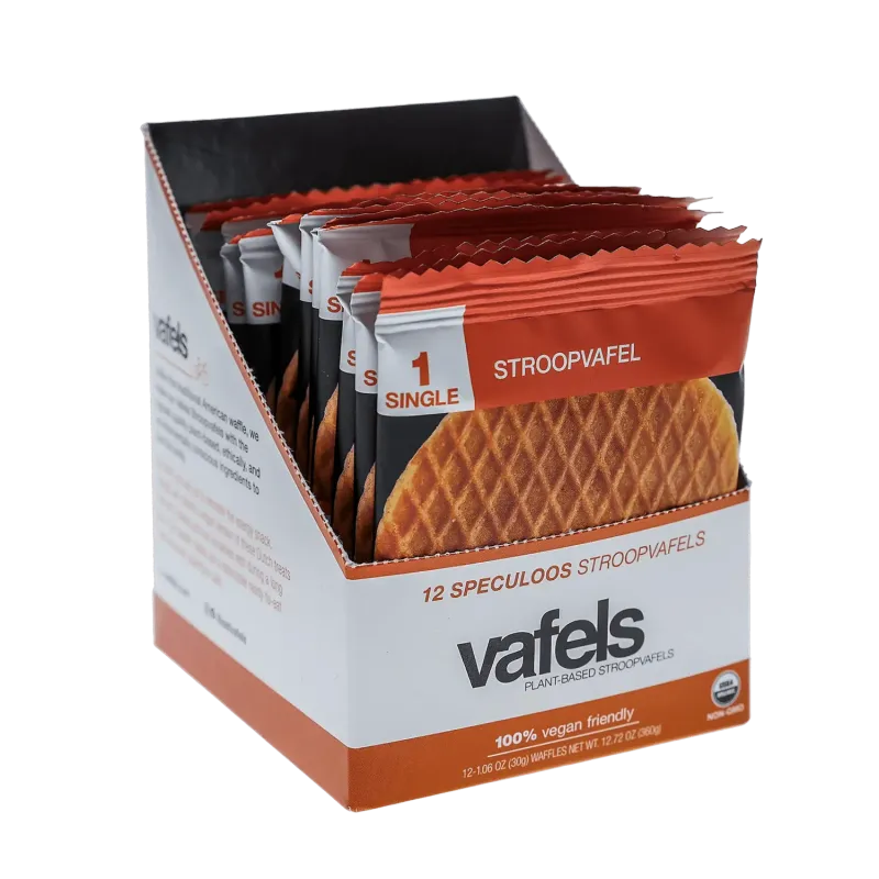 Organic Speculoos Stroopvafel, by Vafels (Stroopwafel) - cs 12