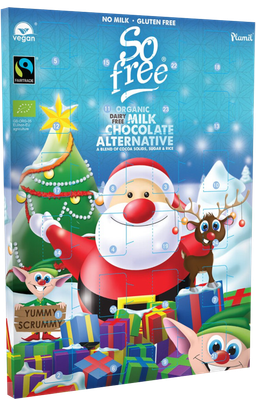 Oat M!lk Chocolate Advent Calendar, by Plamil So Free