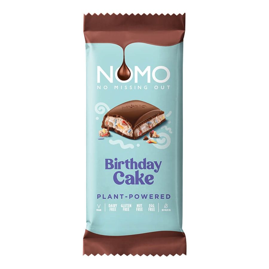 XL Birthday Cake Chocolate Bar, by NOMO