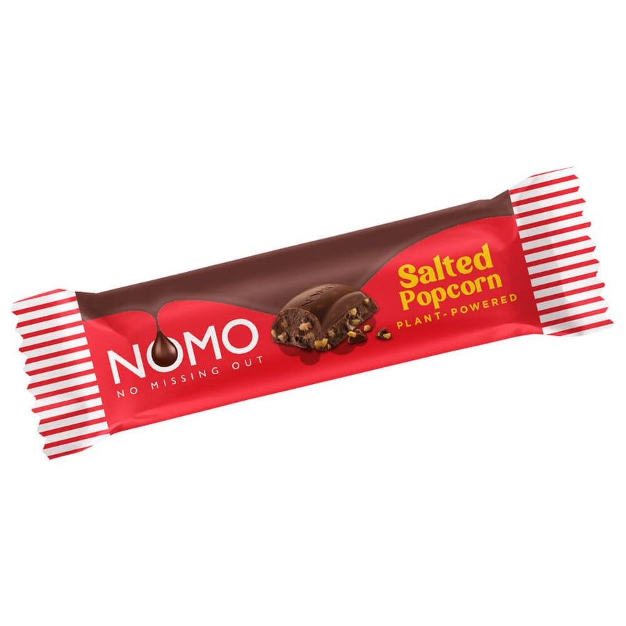 Salted Popcorn Chocolate Bar, by NOMO