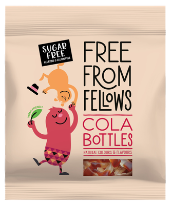 Sugar Free Cola Bottles, by Free From Fellows