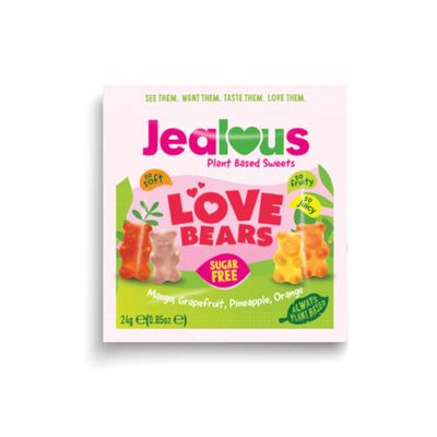 Jealous Sweets Love Bears Sugar Free Shot Bag