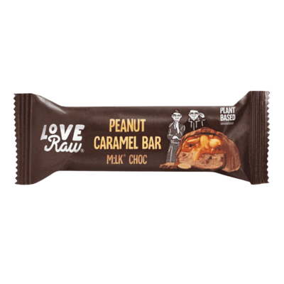 M:lk® Choc Peanut Caramel Bar, by LoveRaw