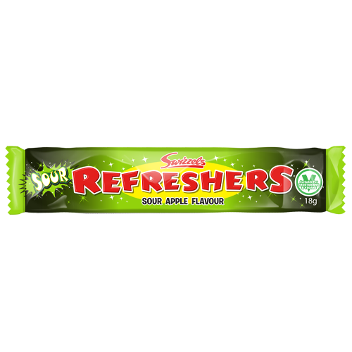 Swizzels Refreshers Sour Apple Chew Bars