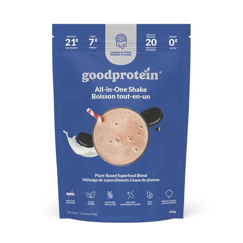 Cookies &amp; Cream Protein Powder, by Good Protein