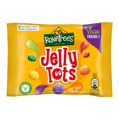 Rowntree's Jelly Tots Sweets Bag ("Best by" end/Nov) Rowntree's Jelly Tots Sweets Bag ("Best by" end/Nov)
