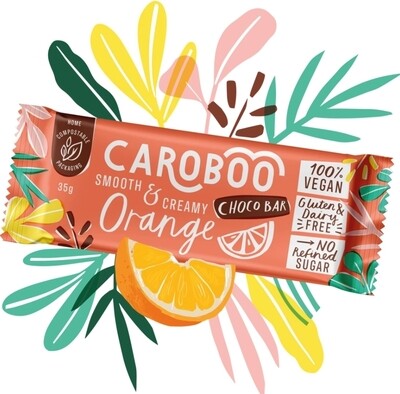 Orange CAROB Bar, by Caroboo