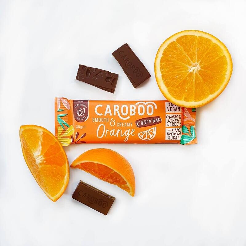 Orange CAROB Bar, by Caroboo
