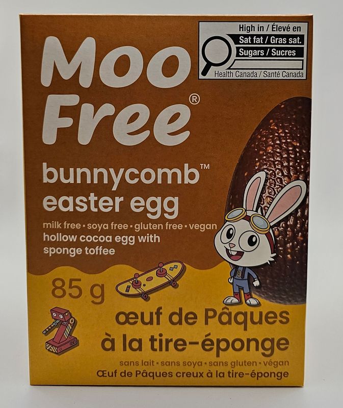Bunny Comb Chocolate Easter Egg, by Moo Free Bunny Comb Chocolate Easter Egg, by Moo Free