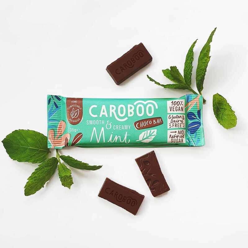 Creamy Mint CAROB Bar, by Caroboo