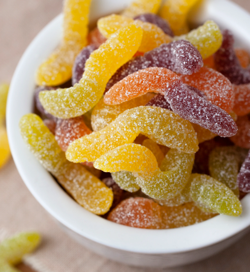 Tangy Worms Sharing Bag, by Jealous Sweets