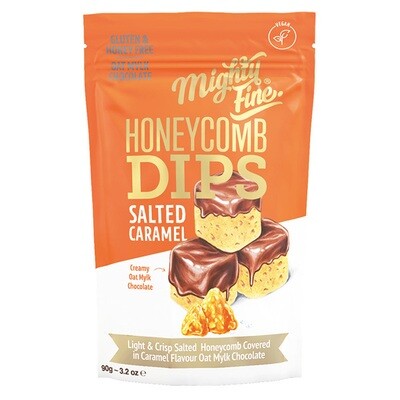 Salted Caramel Honeycomb Dips, by Mighty Fine