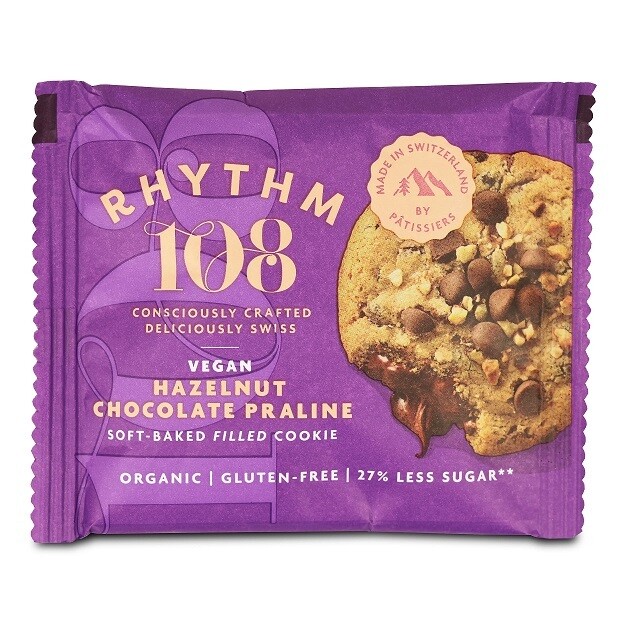 Hazelnut Chocoloate Praline Soft-Baked Filled Cookie, by Rhythm 108 Hazelnut Chocoloate Praline Soft-Baked Filled Cookie, by Rhythm 108