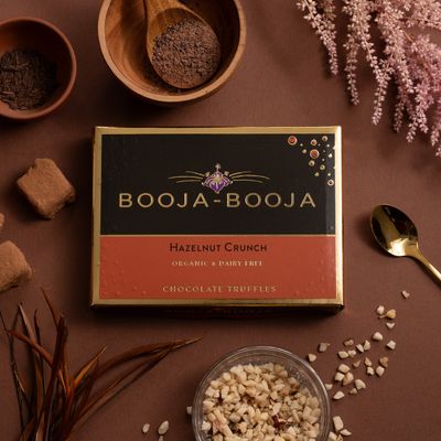 Hazelnut Crunch Truffle Gift Box, by Booja Booja
