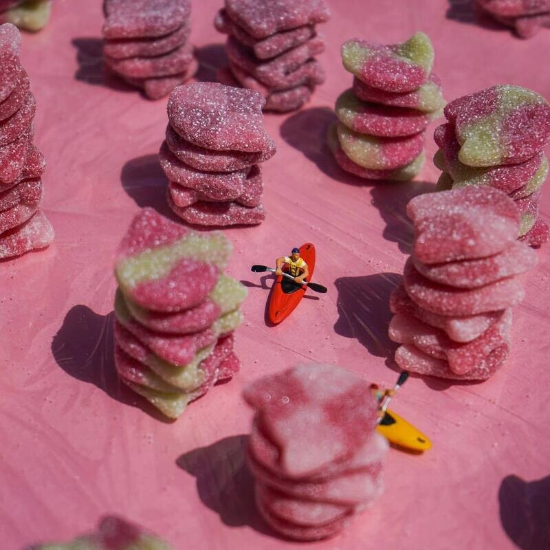 Wild Strawberry Pop Bag, Candy Kittens