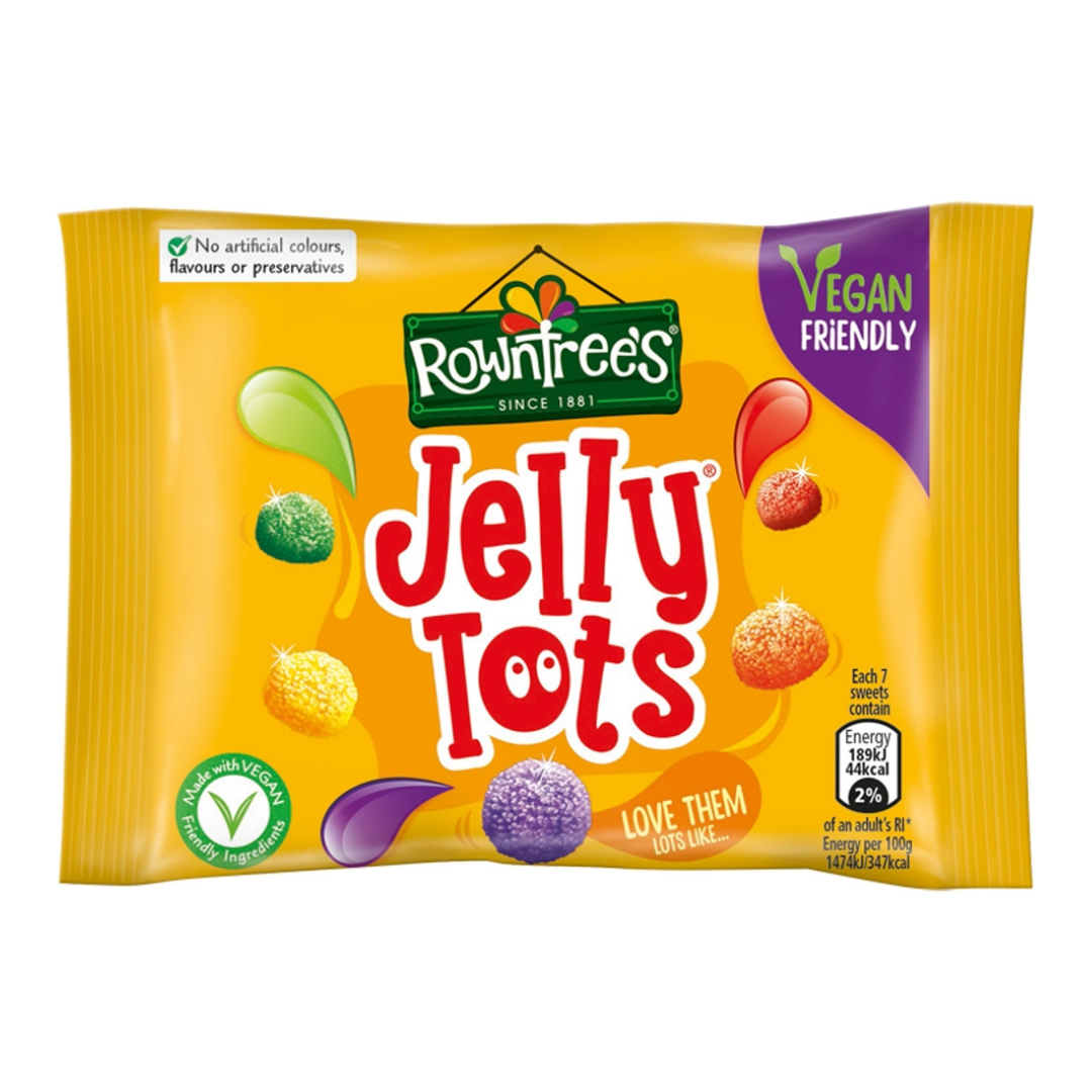 Rowntree's Jelly Tots Sweets Bag