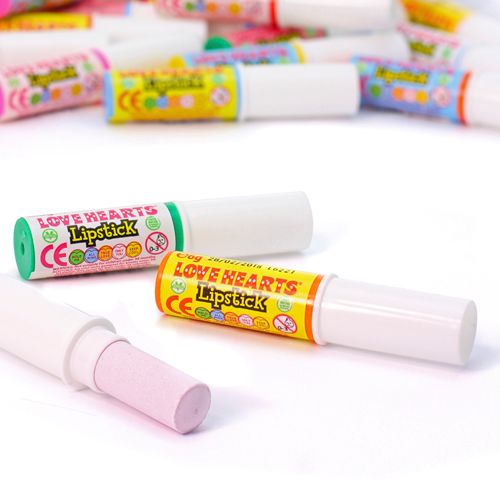 Swizzels Love Hearts Candy Lipsticks ("Best by" Jul 31)