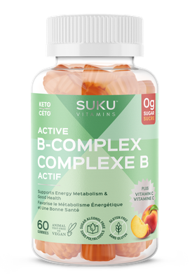 Active B-Complex, by SUKU (60 gummies)