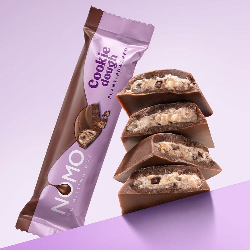 Cookie Dough Chocolate Bar, by NOMO