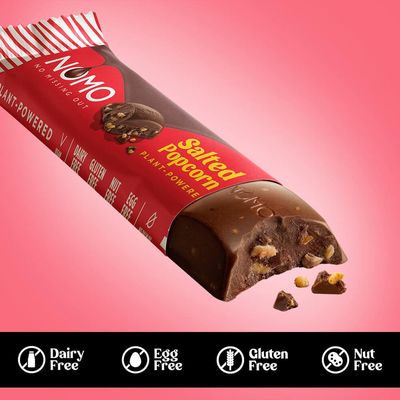 Salted Popcorn Chocolate Bar, by NOMO
