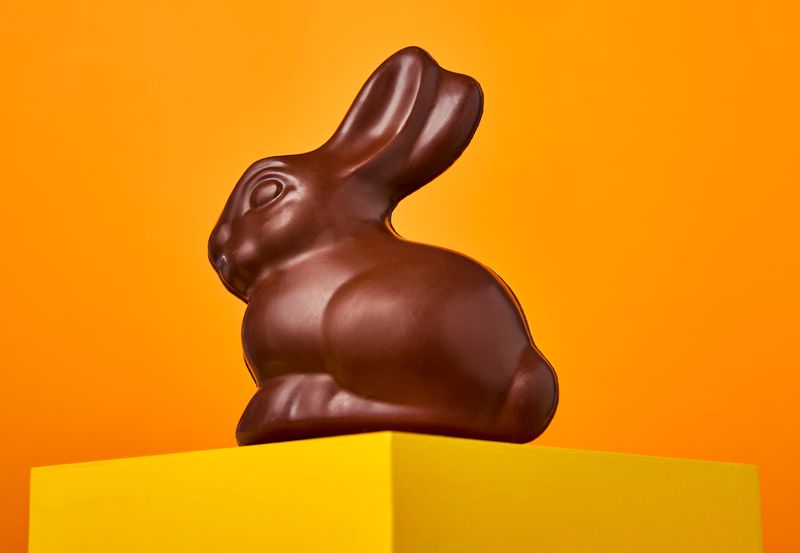 "Hoppy" - Hollow Easter Bunny, by Mummy Meegz ("Best by" January 31, 2027)