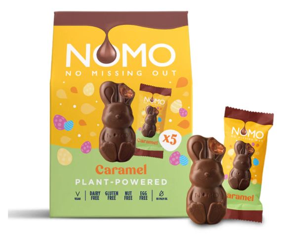 Mini Caramel Bunnies 5-Pack, by NOMO