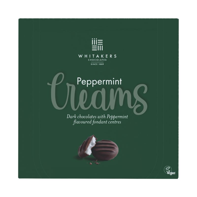 Dark Chocolate Peppermint Fondant Creams, by Whitakers (individually wrapped) Dark Chocolate Peppermint Fondant Creams, by Whitakers (individually wrapped)