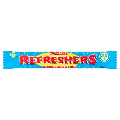 Swizzels Refreshers Original Lemon Flavour Chew Bar Swizzels Refreshers Original Lemon Flavour Chew Bar