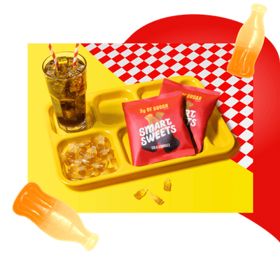 Cola Bottles, by Smart Sweets