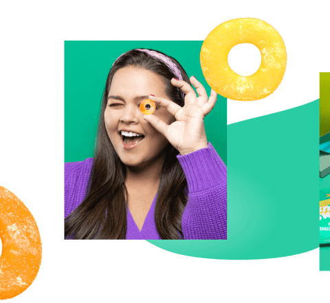 Peach Rings, by Smart Sweets