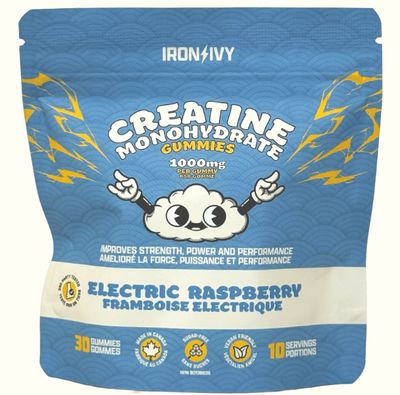 Creatine Gummies, by Iron Ivy (30 count) Creatine Gummies, by Iron Ivy (30 count)