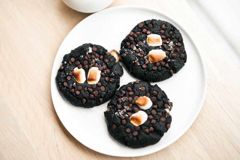 Salted Double Chocolate Cookie with Marshmallow, by To Live For Bakery (PICK-UP ONLY)