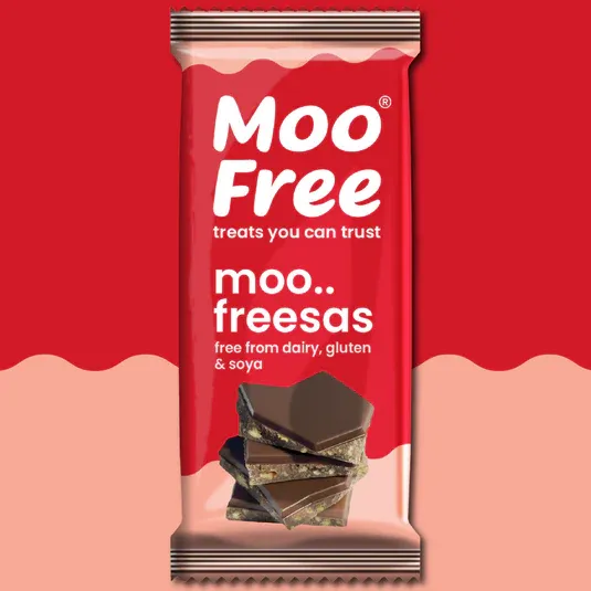 Moo Free Moofreesas Choccy Bar - Large