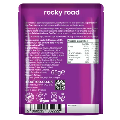 Rocky Road Bites, by Moo Free