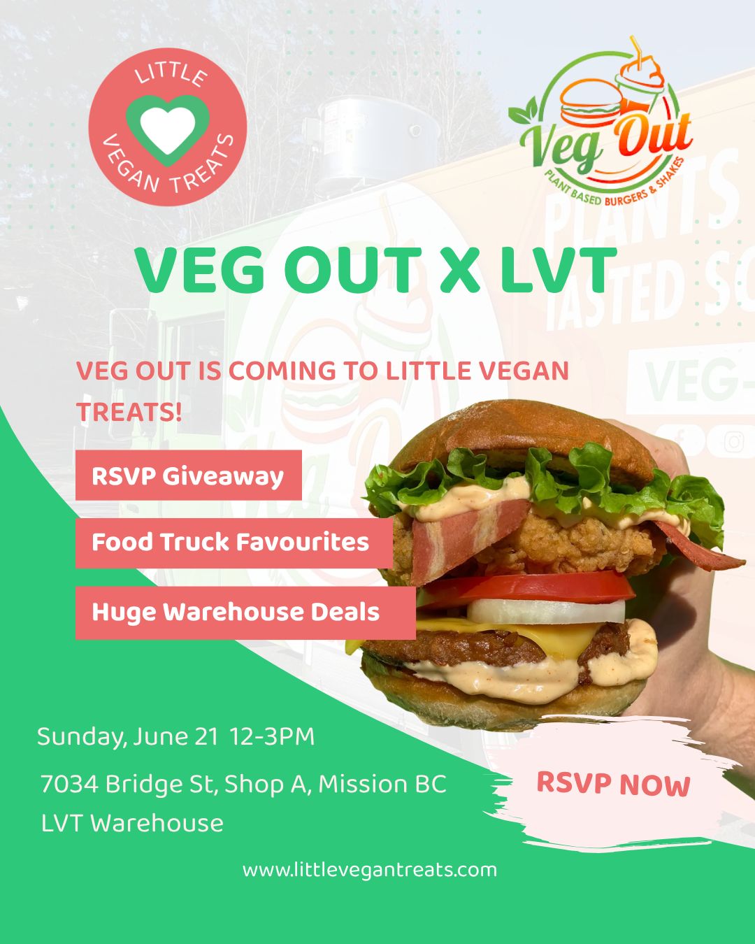 In-Person Shopping Event at Little Vegan Treats Warehouse, with Veg Out!