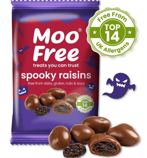 Spooky Raisins, by Moo Free