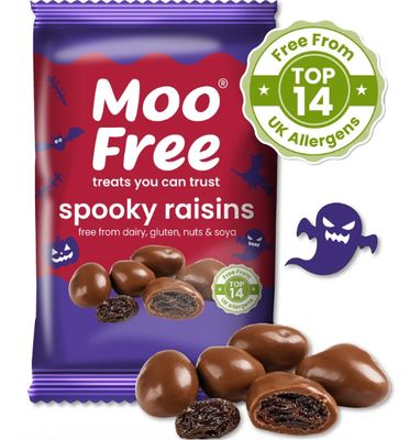 Spooky Raisins, by Moo Free