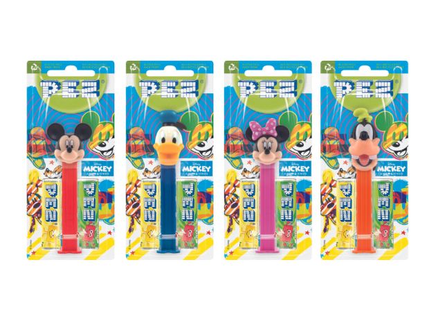 Pez Mickey &amp; Friends - with 2 refills