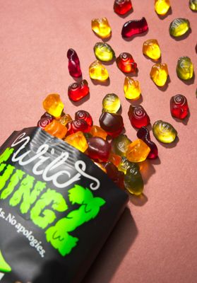 Organic Gummy Grubs, by Wild Thingz