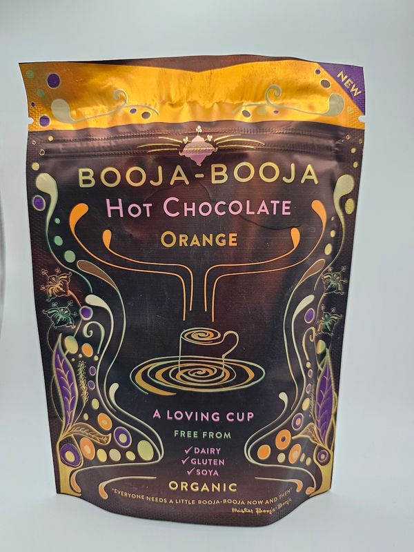 Orange Hot Chocolate, by Booja Booja