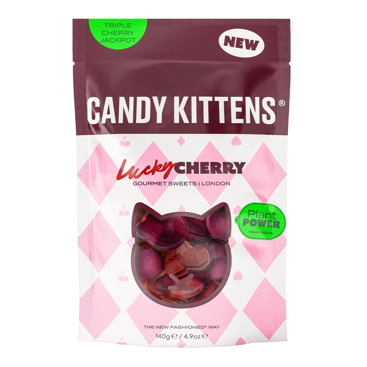 Candy Kittens Lucky Cherry Gourmet Sweets Sharing Bag