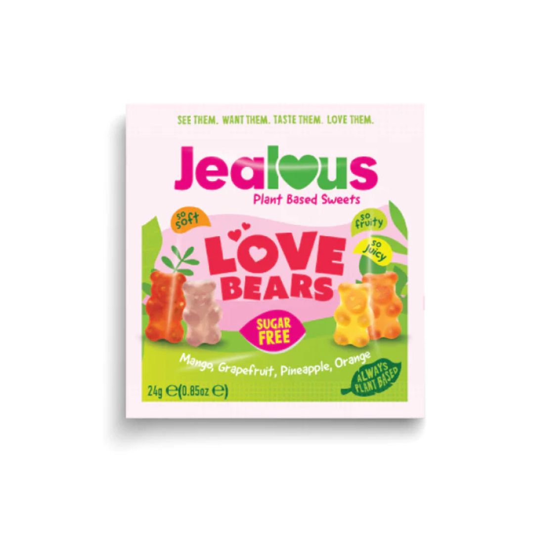 Jealous Sweets Love Bears Sugar Free Snack Bag