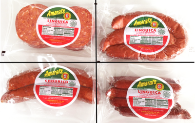 Amaral's Sausage 4 lb. Combo Pack Amaral's Sausage 4 lb. Combo Pack