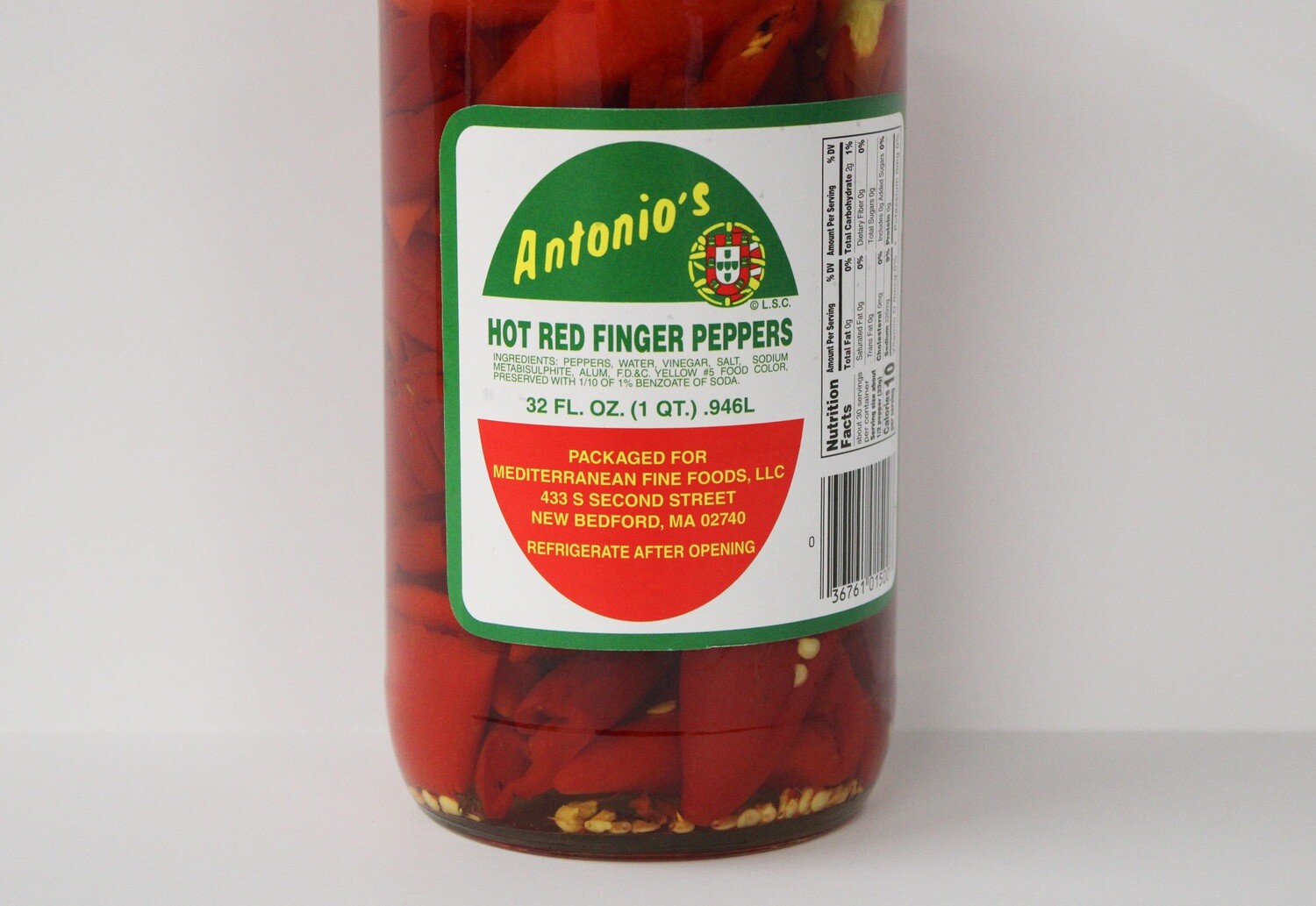Red Hot Finger Peppers