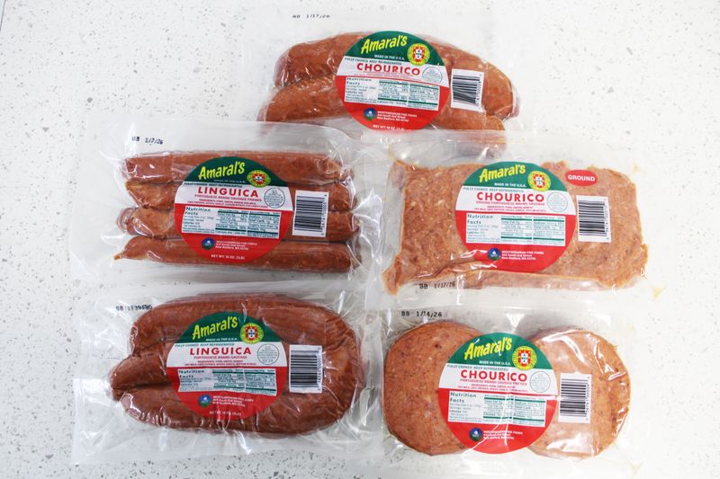 Amaral&#39;s Sausage 5 lb. Combo Pack