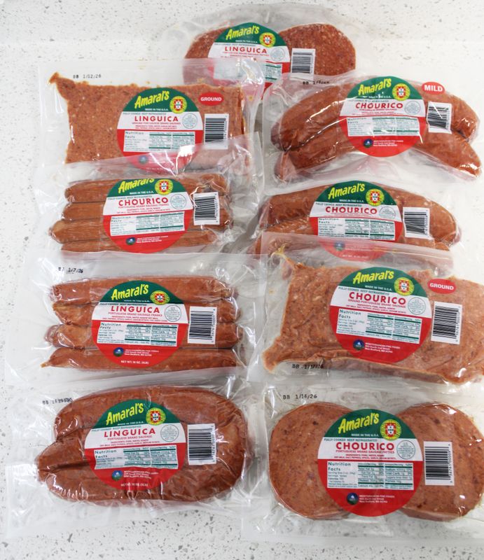 Amaral&#39;s Sausage 9 lb. Combo Pack