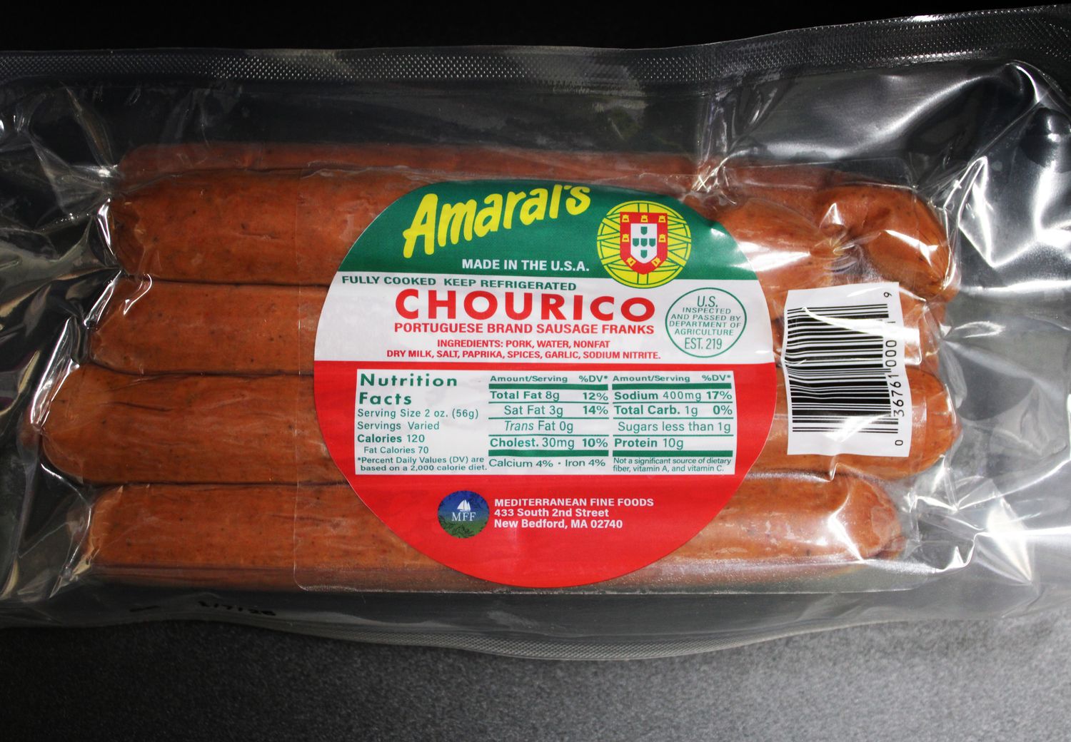 Chourico Franks